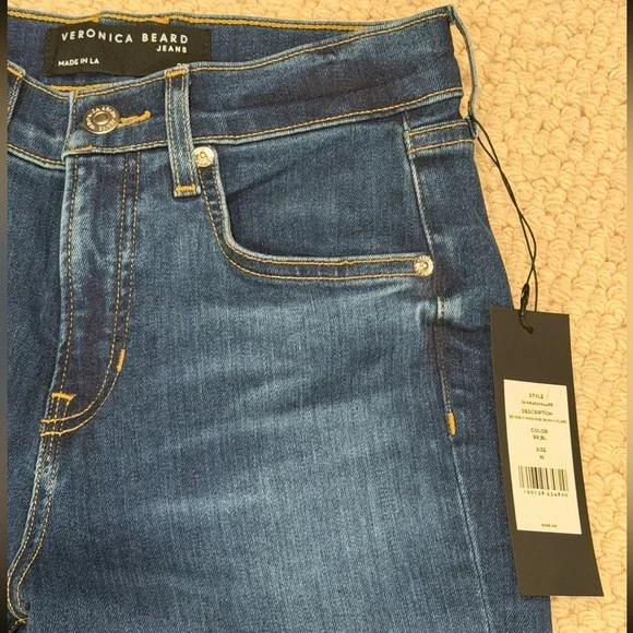 Veronica Beard Beverly skinny flare high-rise NWT - Picture 6 of 8
